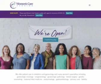 Womenscarefl.com(OBGYN & Women's Healthcare) Screenshot