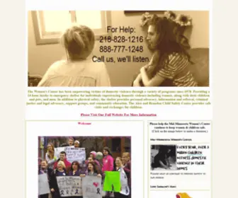 Womenscenteronline.org(Women's Shelter and 24) Screenshot