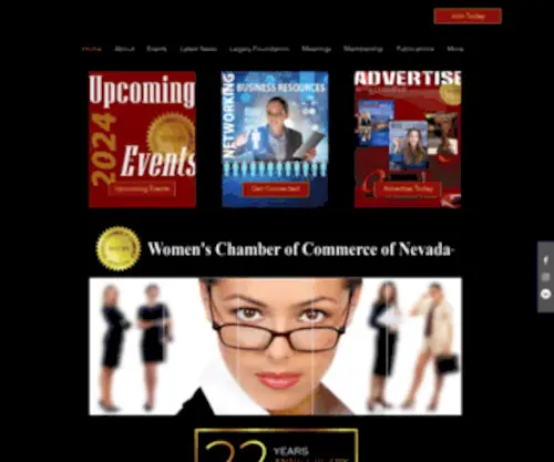 Womenschamberofnevada.org(Womens chamber) Screenshot