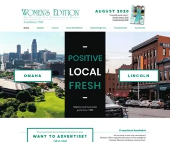 Womensedition.com(Women's Edition Magazine Omaha and Lincoln NE) Screenshot