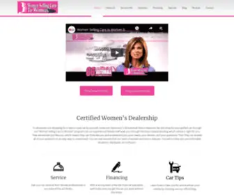 Womensellingcarstowomen.com(Womensellingcarstowomen) Screenshot