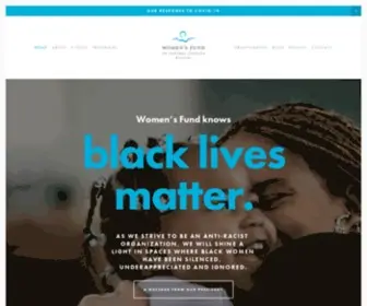 Womensfund.org(Women's Fund) Screenshot