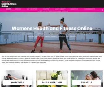 Womenshealthandfitness.com.au(Women's Health & Fitness Australia) Screenshot