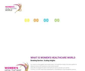 WomenshealthcareWorld.com(Breaking Barriers) Screenshot