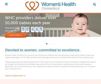 Womenshealthct.com(Women's Health CT) Screenshot