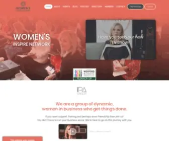 Womensinspirenetwork.com(Women in Business) Screenshot