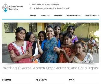 Womensinterlinkfoundation.org(The Women's Interlink Foundation) Screenshot