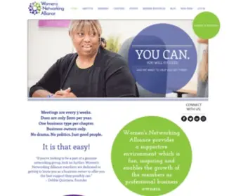 Womensnetworkingalliance.com(Women&#039;s Networking Alliance) Screenshot