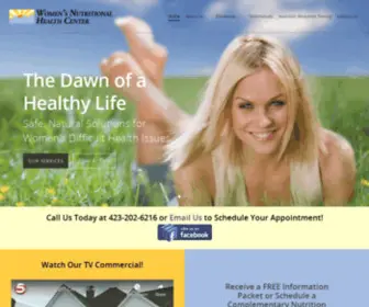 Womensnutritionalhealthcenter.com(Women's Nutritional Health Center Johnson City) Screenshot