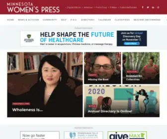 Womenspress.com(Minnesota Women's Press) Screenshot