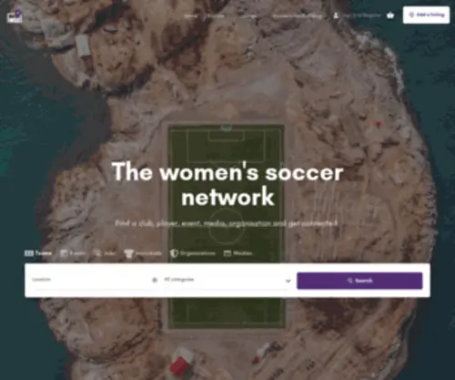 Womenssoccercity.com(Womens Soccer News) Screenshot
