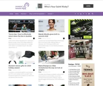 Womenstennisblog.com(Women's Tennis Blog) Screenshot