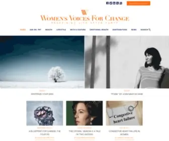 Womensvoicesforchange.org(Women's Voices For Change) Screenshot