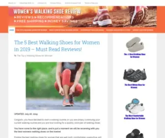 Womenswalkingshoereview.com(The 5 Best Walking Shoes for Women inMust Read Reviews) Screenshot