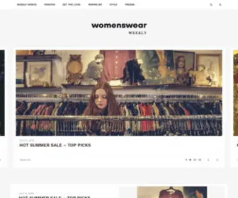 Womenswearweekly.com(Women's Wear Weekly) Screenshot