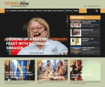 Womentalking.co.uk(Women Talking Online Magazine) Screenshot