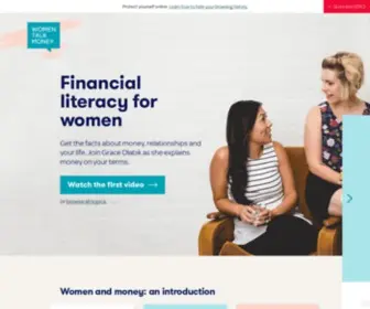 Womentalkmoney.org.au(Women Talk Money) Screenshot