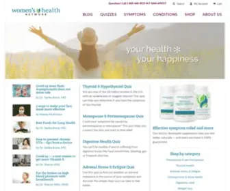 Womentowomen.com(Women's Health Network) Screenshot