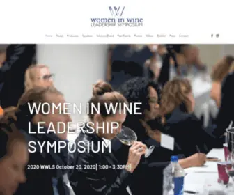 Womenwineleaders.com(WWLS) Screenshot