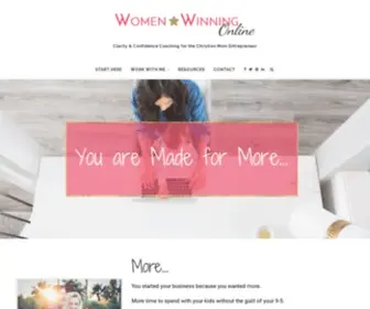 Womenwinningonline.com(Women Winning Online) Screenshot