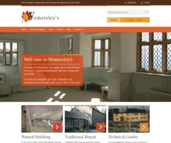 Womersleys.co.uk(Womersley's) Screenshot