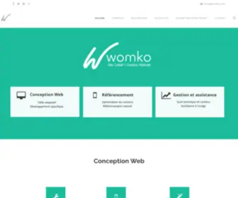 Womko.com(Womko, Site Créatif) Screenshot