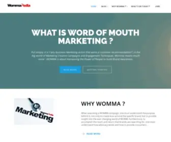 Wommapedia.org(Word Of Mouth Marketing Association) Screenshot