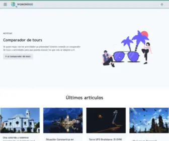 Womondoo.com(Disfruta de toda la información necesaria para viajar en nuestra guía gratuita) Screenshot