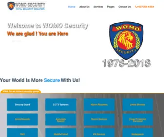 Womosecurity.com.my(Womo Security) Screenshot