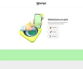 Wompi.com(Home Wompi) Screenshot