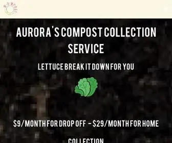 Wompostcoop.com(Compost Pickup for Northwest Aurora) Screenshot