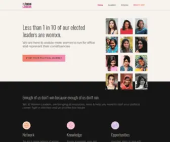 WomXnleaders.org(Womxn Leaders) Screenshot