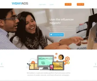 Womyads.com(Marketing de Influenciadores de Latam en Redes Sociales y Blogs) Screenshot