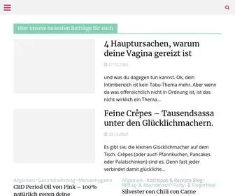 Womz.de(WOMZ, der Frauenblog) Screenshot