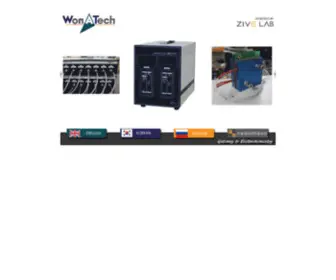 Wonatech.com(Electrochemistry) Screenshot