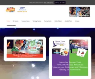 Wonderadventures.co.uk(Home page new) Screenshot
