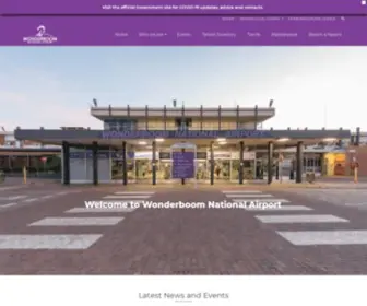 Wonderboomairport.co.za(The home of Aviation in Tshwane) Screenshot