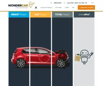 Wondercar.be(Contactez-nous pour la réparation de votre voiture) Screenshot