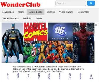 Wonderclub.com(Wonderclub Magazines) Screenshot