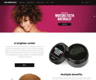 Wondercoco.com(Blanchisseur de dents 100% naturel) Screenshot