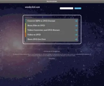 WonderDVD.com(Video to DVD Burner) Screenshot