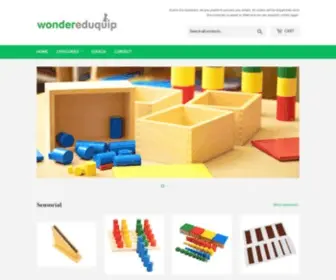 Wondereduquip.co.za(Wonder Eduquip Montessori Equipment and Educational Toys) Screenshot