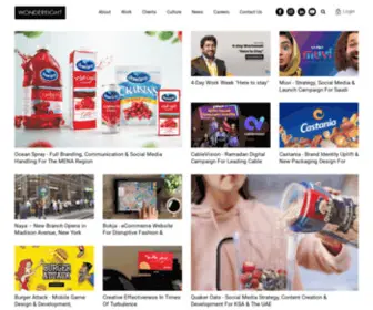 Wondereight.com(WonderEight Marketing Branding & Digital Agency) Screenshot