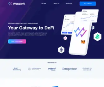 Wonder.fi(Your Gateway To DeFi) Screenshot