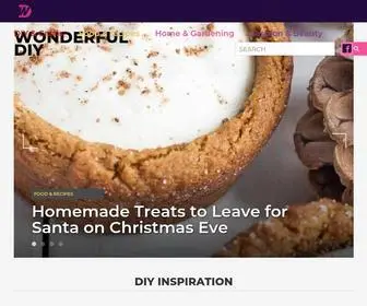 Wonderfuldiy.com(Wonderful DIY Ideas and Projects) Screenshot