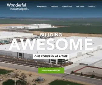 Wonderfulindustrialpark.com(Wonderful Industrial Park) Screenshot