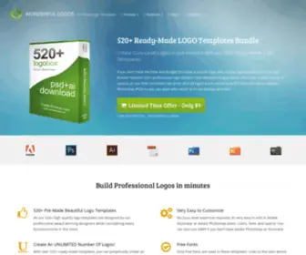 Wonderfullogo.com(Professional Logos) Screenshot