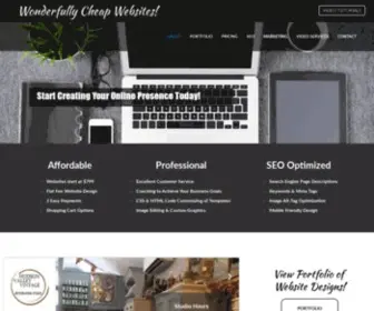 Wonderfullycheapwebsites.com(Wonderfully Cheap Websites) Screenshot