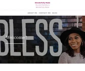 Wonderfullymadetoday.com(You Are Fearfully & Wonderfully Made) Screenshot