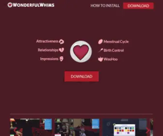 Wonderfulwhims.com(Wonderfulwhims) Screenshot